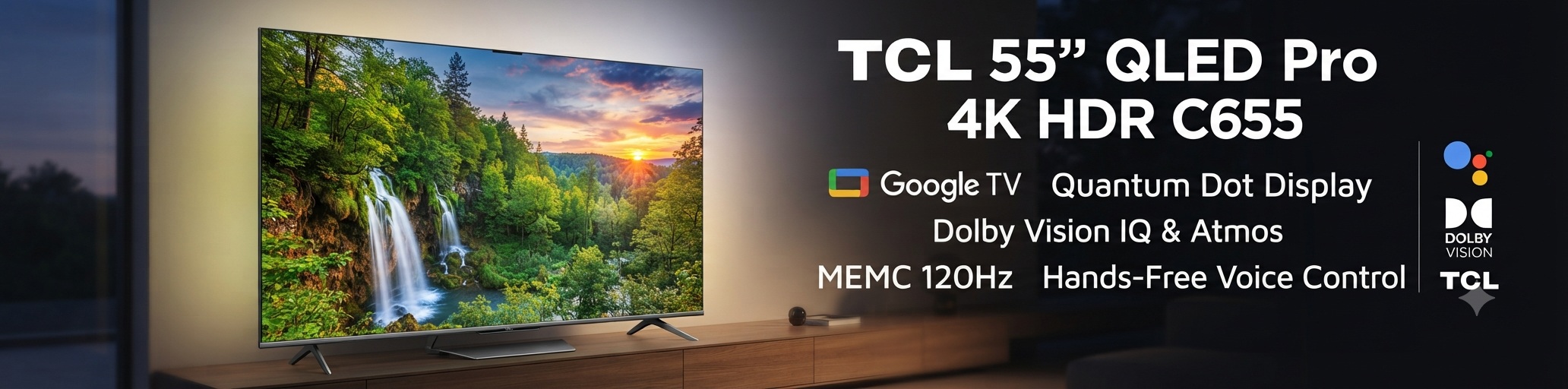 tv tcl 55